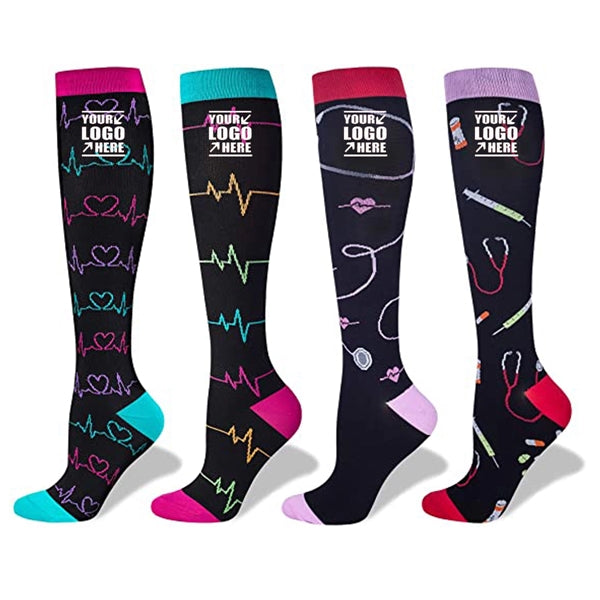 Nursing Compression Socks 20-30mmHg for Doctor Nurses