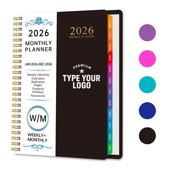 2026 Planner Academic Calendar Agenda Book