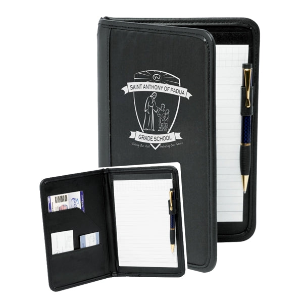 Woven Leatherette Portfolios