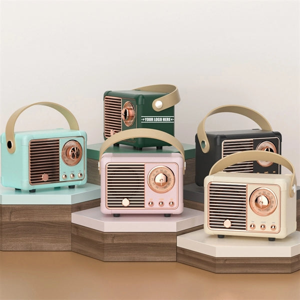 Retro Mini Portable Wireless Bluetooth Speaker