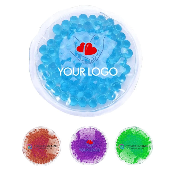 Custom Shapes Round Hot/Cold Reusable Gel Ice Packs