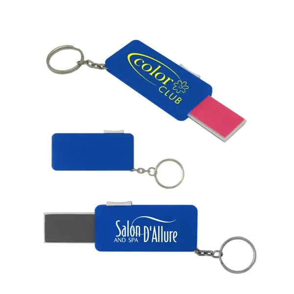 Emery Board Keychain