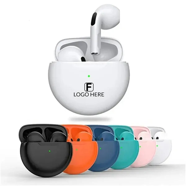 Pro6 BT 5.0 Touch Control Wireless Earbuds