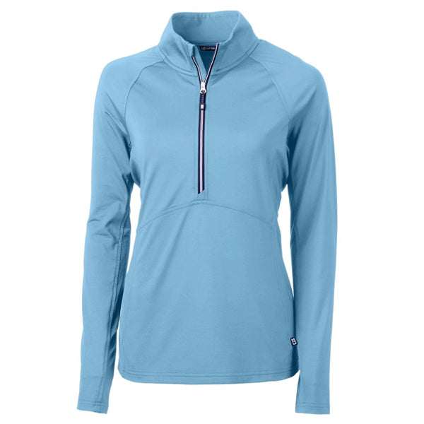 Cutter & Buck Adapt Recycled Soft Knit Stretch Womens Hal...