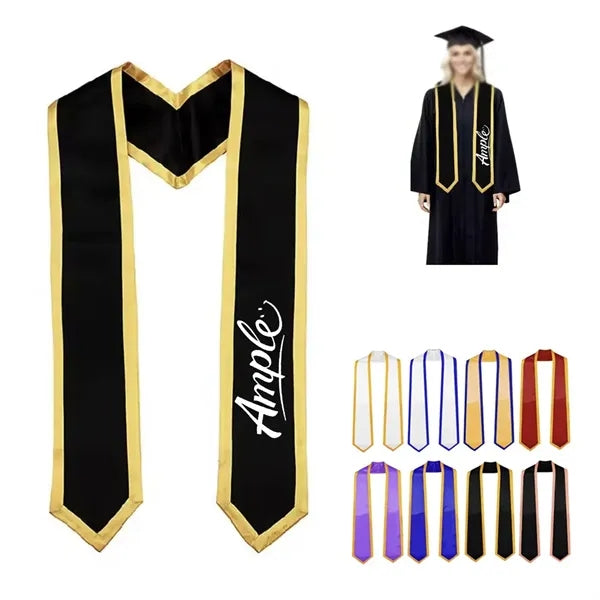 Classic Graduation Stole Sash