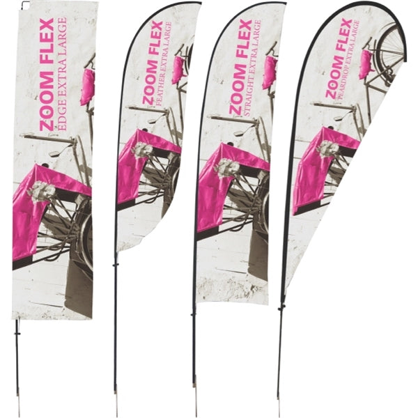Zoom Flex Outdoor Flag Large