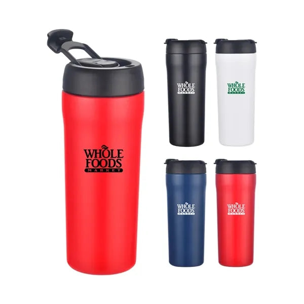 Union Printed - 25 Oz. Vacuum Tumbler w/ Dual Use Lid