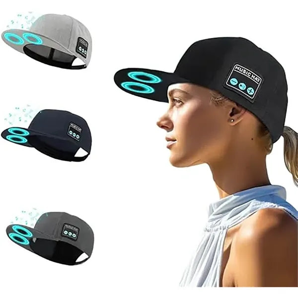 Baseball Cap with Bluetooth Speaker