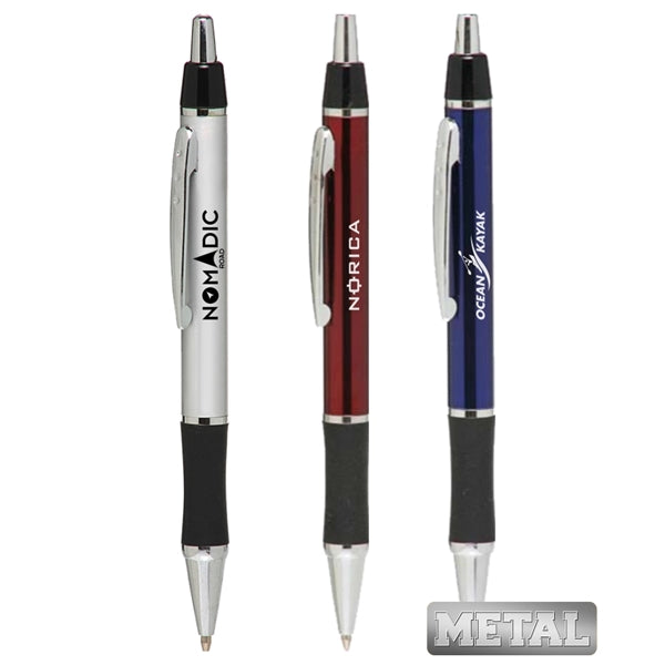 Union Printed "Festoon" All Metal Click Pen