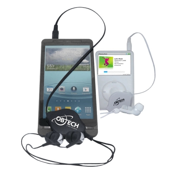 In-Ear Headphone with retractable earbud casing