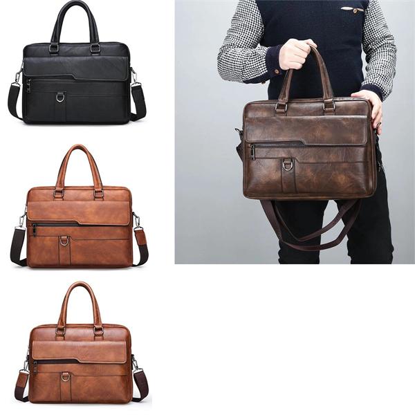 Leather briefcases
