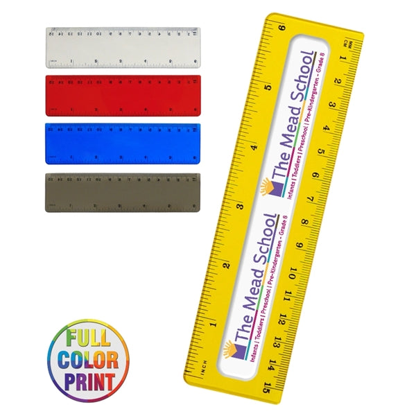 Translucent 6" Ruler