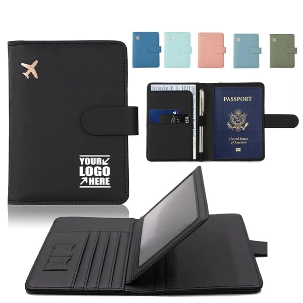 RFID Premium Leather Passport Holder