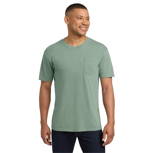 COMFORT COLORS Heavyweight Ring Spun Pocket Tee.