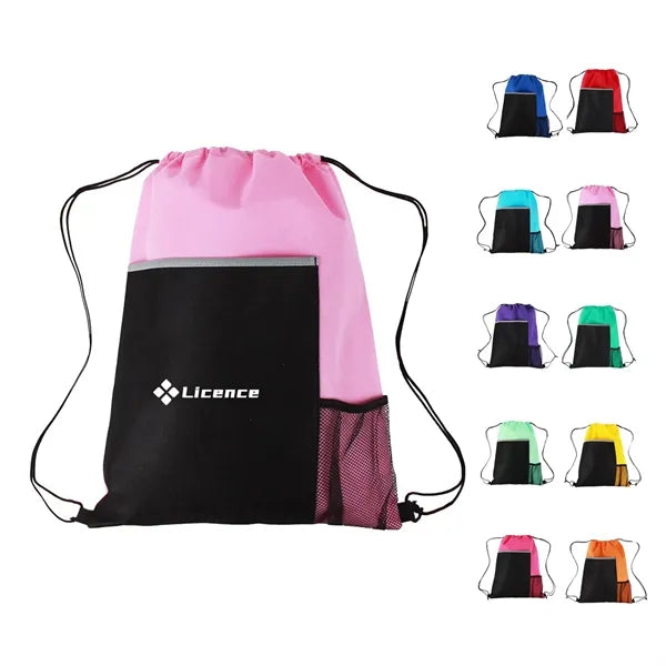 14''x 18'' Dual Pocket Drawstring Sportpack