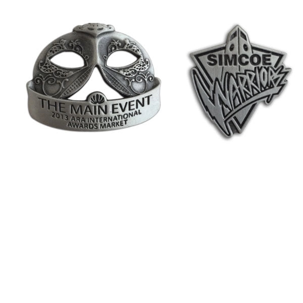 Fine Pewter Lapel Pins