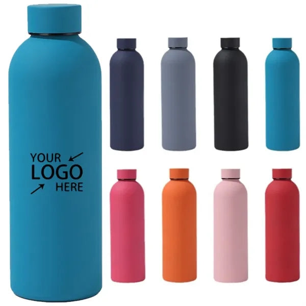 17 Oz Vacuum Insulated Stainless Steel Water Bottle