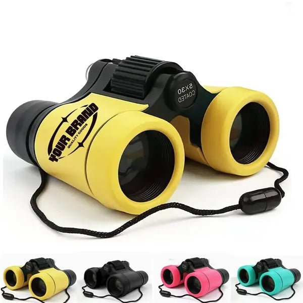 Kids ABS Binoculars Shockproof Toys Hiking Birthday Gift