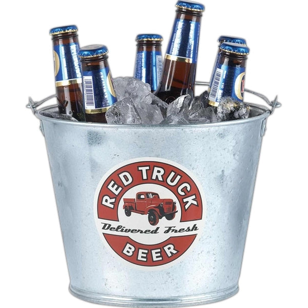 5 Quart Galvanized Metal Bucket