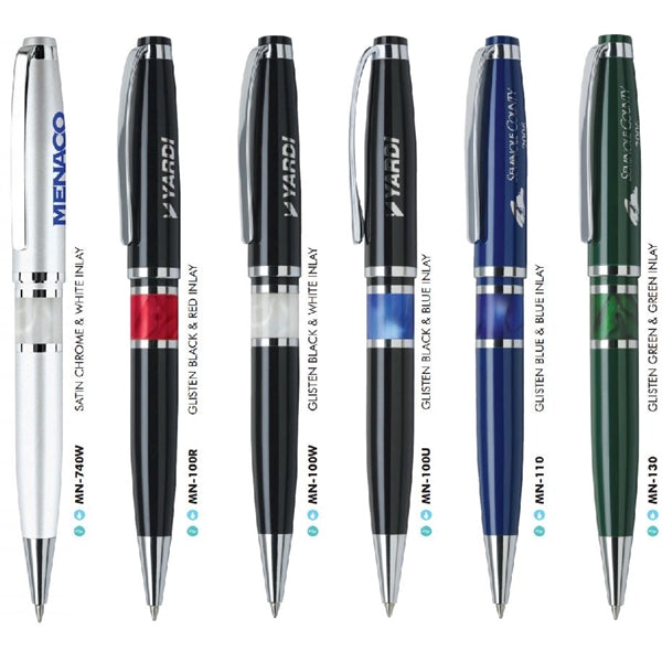 Mandala-I Twist Action Ballpoint Pens