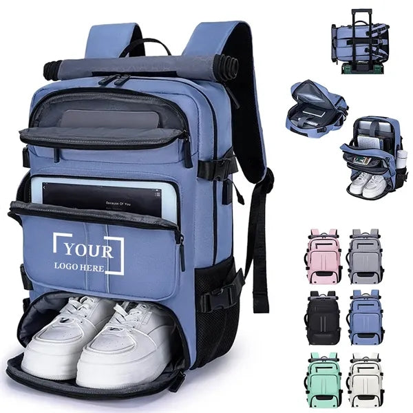 Large Capacity Waterproof Convertible Travel Backpack Duffel