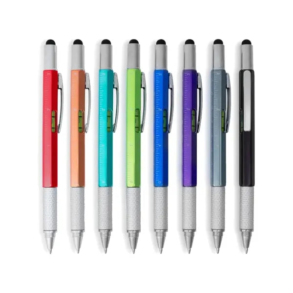 Union Printed - 7-in-1 Tool Kit Stylus Metal Twist Pen