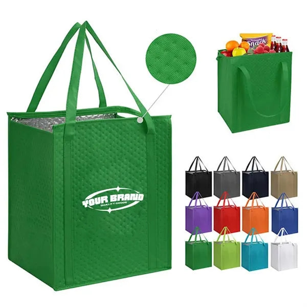Durable Non-Woven Insulated Bag with Aluminum Foil Lining