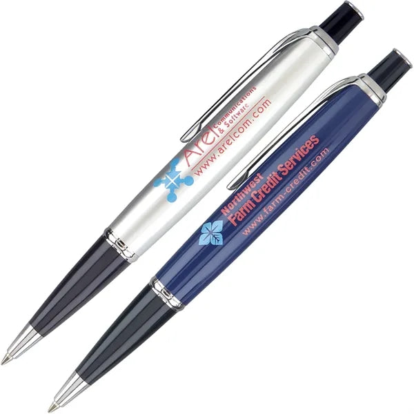 Crosby Metal Pen with Silver Accents
