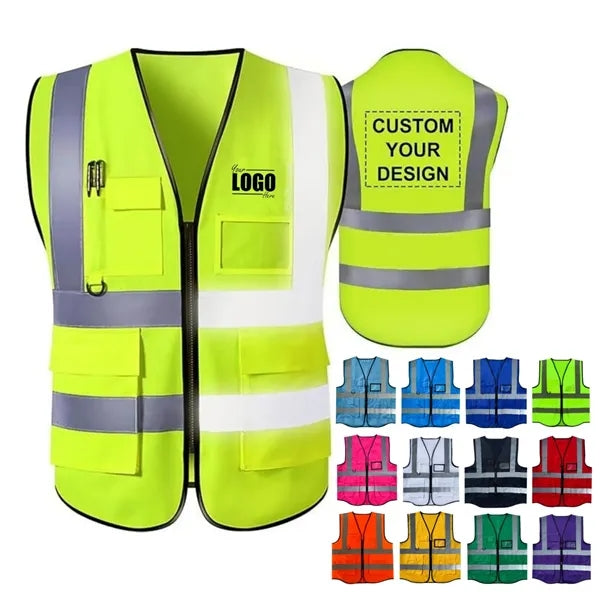 High Visibility Reflective Safety Vest