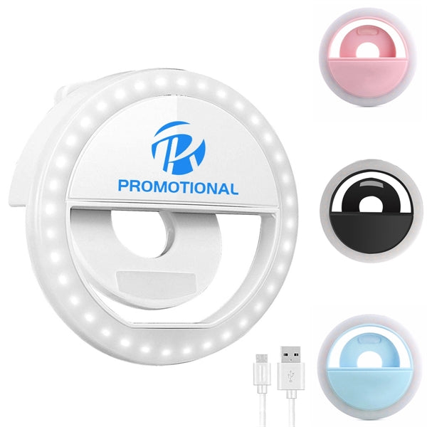 Portable Clip-on Selfie Ring Light for Smart Phone