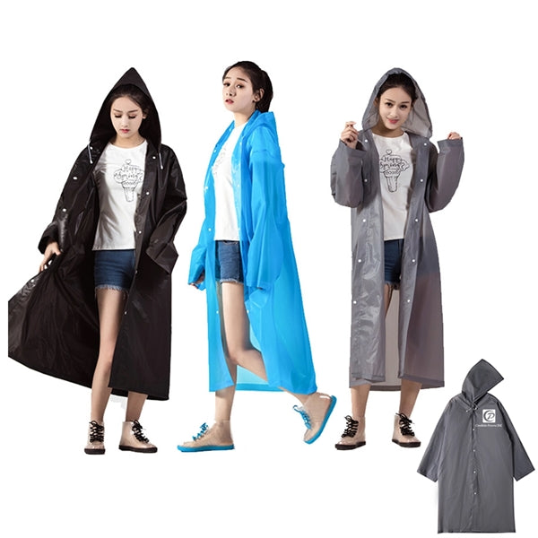 Custom Reusable EVA Button Type Poncho