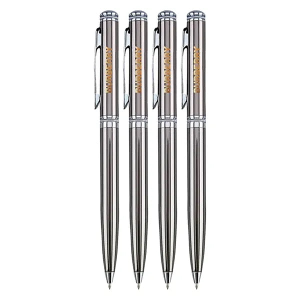 Union Printed - Bull Solid Brass Twist Metal Pen