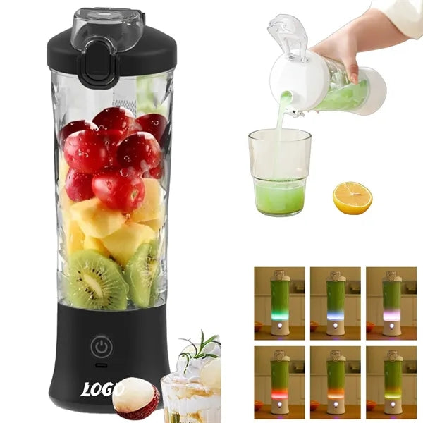 20Oz Portable Blender for Smoothies with Light-Up Feature