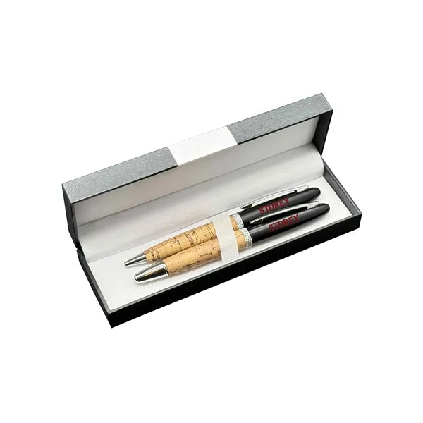 Cork Premade Double Pen Set