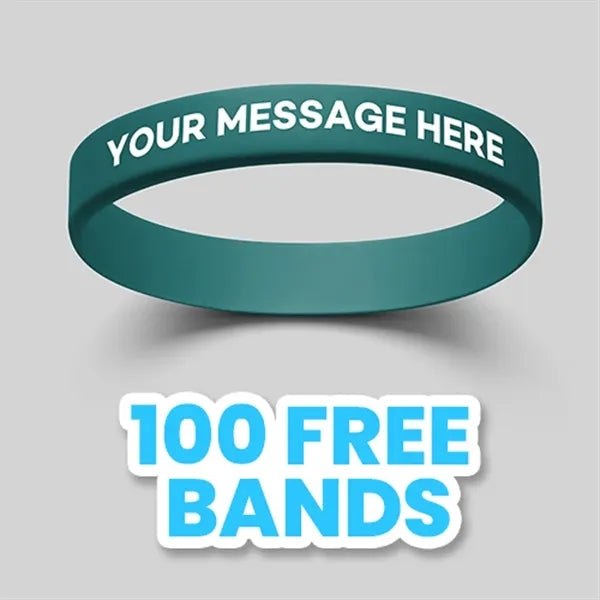 Custom Printed Silicone Wristbands