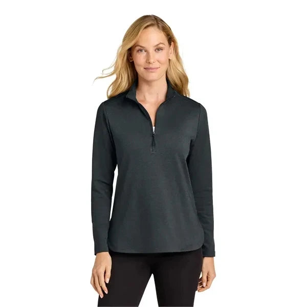 Port Authority Women's C-FREE Double Knit 1/4-Zip