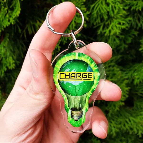 Custom Ultra Vivid Color Keychain