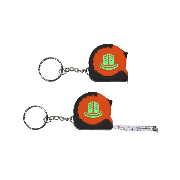 Mini Grip 3.25' Tape Measure Keychain.