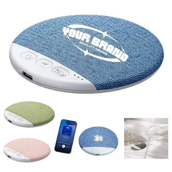 Ultra Slim Wireless Sleep Pillow Speaker White Noise Timer