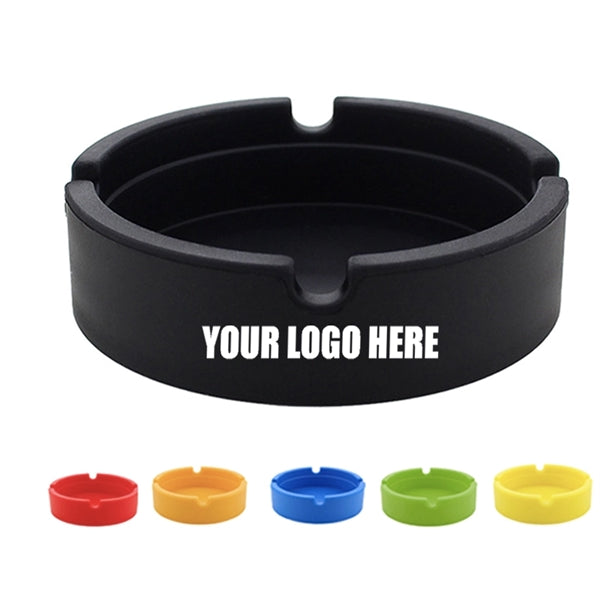 Round Silicone Ashtray