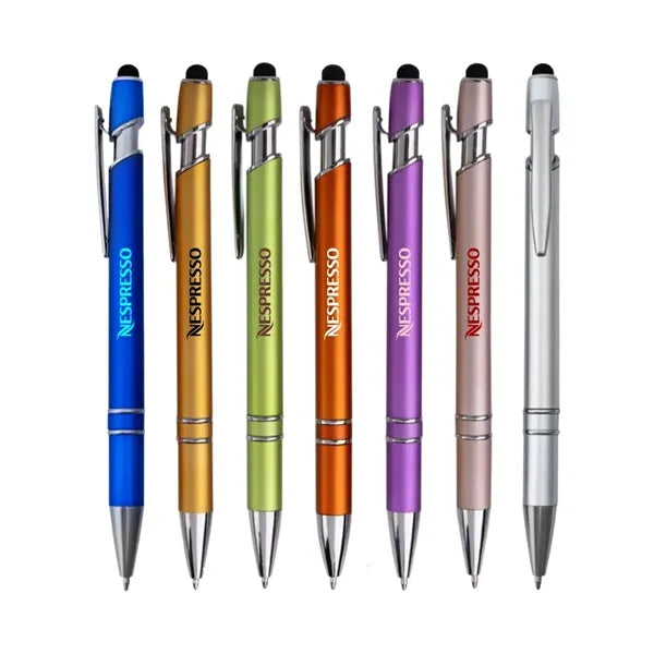 Union Printed - Chrome Colors Stylus Click Pen