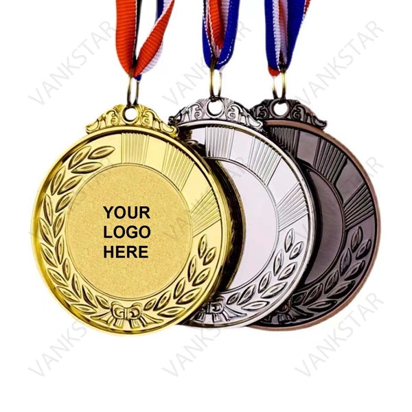 Custom Blank Gold Plated Award Metal
