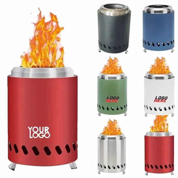 Small Portable 5.5" Smokeless Tabletop Fire Pit Outdoor