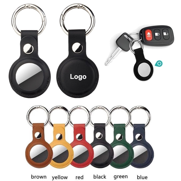 Leather AirTag Case/Keyring Holder