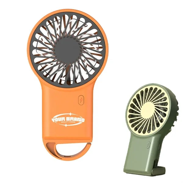 Portable Handheld Foldable Mini Silent Desk Fan with Hanger
