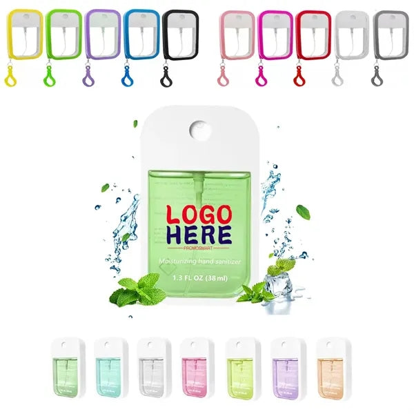 Power Mist Hand Sanitizer Spray within Silicone Case