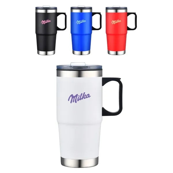 Union Printed - 24 oz Stainless Steel Travel Mug SS Bottom