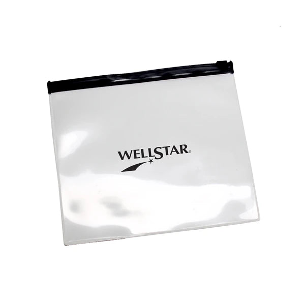 TSA compliant quart amenity bag