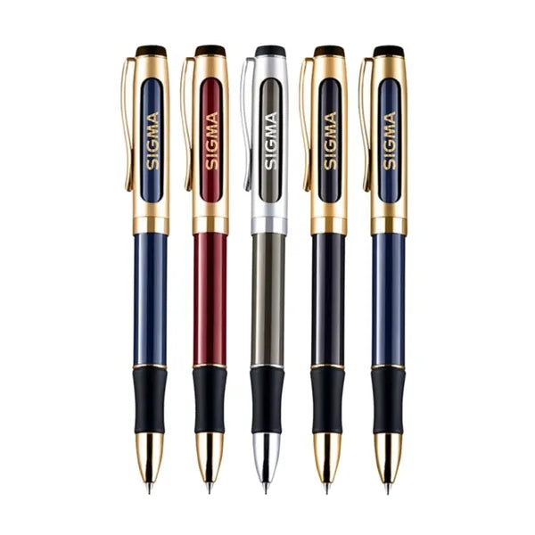 Union Printed - Solid Brass Ballpoint Twist Metal Pen