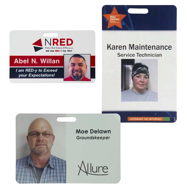 Full Color Digitally Printed Photo Identification